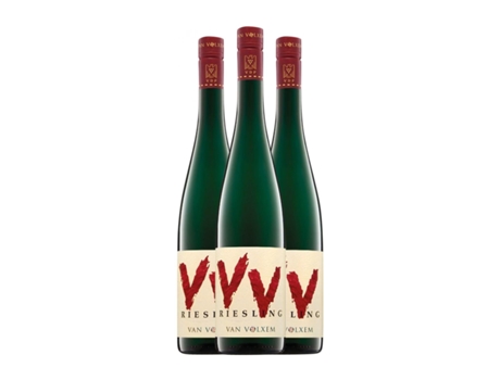 Vinho branco VAN VOLXEM VV Riesling Semi-seco Semi-doce (0.75 L - 3 Unidades)