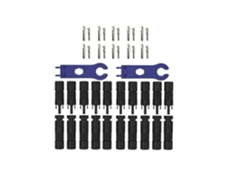 Conjunto de 6 Conectores Mc4 2 Chaves BRILVIBERA