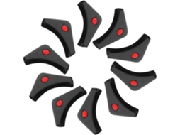 Conjunto De 10 Protetores Triangulares Antiderrapantes Para Pés