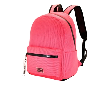 Mochila OH MY POP! Oh My Pop! Fucsia Neon Mesh Rosa