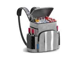 Mochila Térmica De Piquenique De 20 Litros Com Compartimento Refrigerado, Bolsa Térmica Em Tecido Oxford Para Camping E Trilhas.
