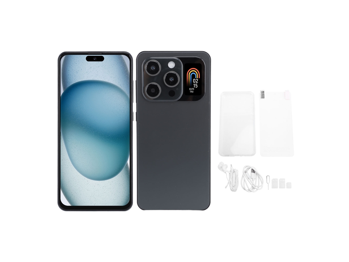 Laxiscreed Smartphone Com 6.54" Desbloqueio Por Rosto E Impressão Digital