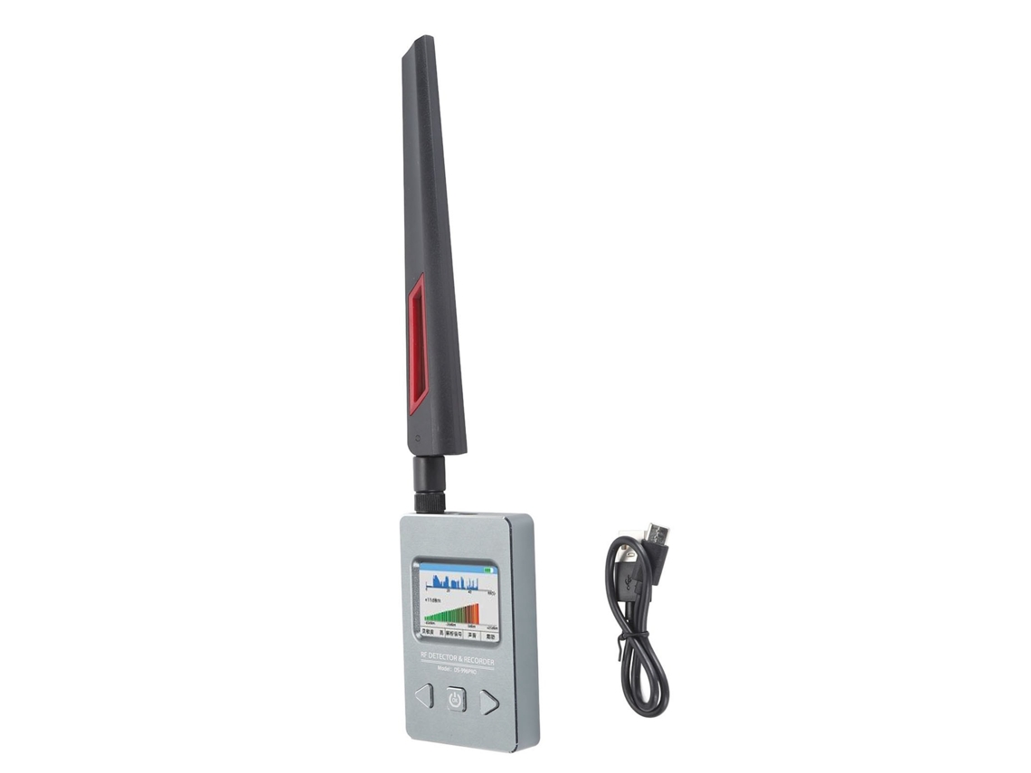 Detector Gravador Rf Sinal Sem Fio 2 Modos E Ecrã 2in