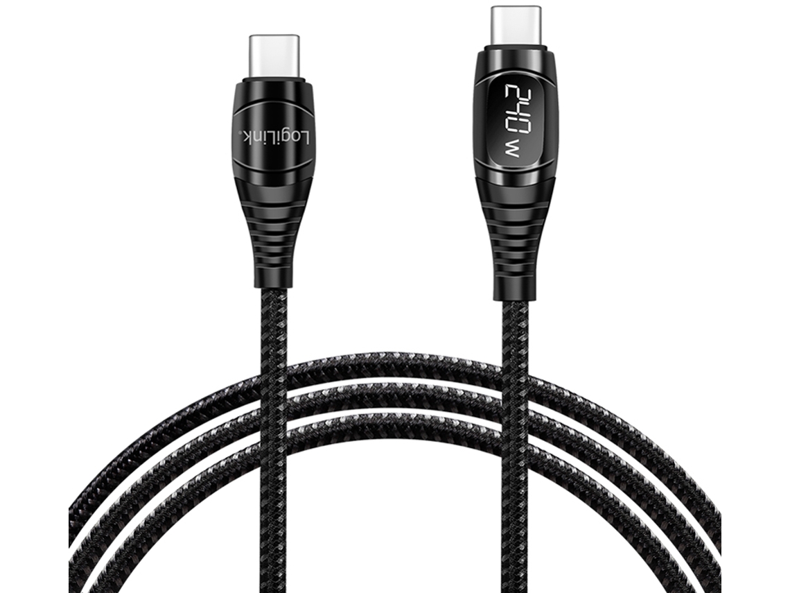 Cabo de Carregamento LOGILINK Usb 2.0 Plugue C Plugue C 1 0 M
