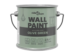 Tinta Vidaxl Verde Azeitona (16,5x16,5x15,9 Cm)