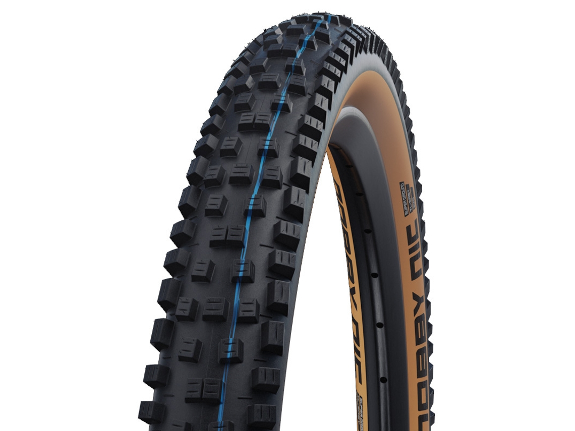 Pneu macio de bicicleta de montanha sem câmara Schwalbe Nobby Nic Hs602 Evo Super Ground Addix Speedgr 62-622