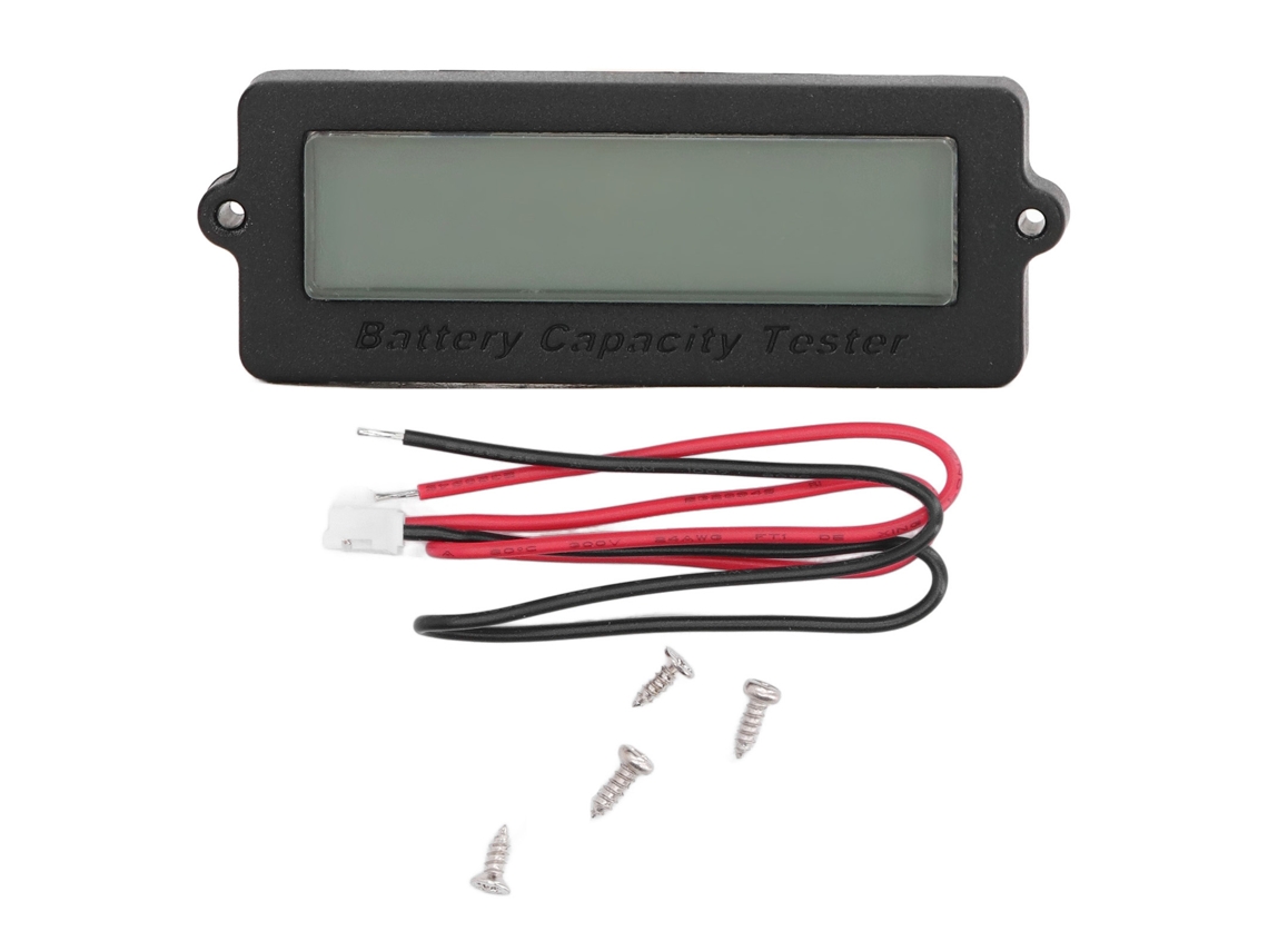 Indicador De Potência Da Bateria De Lítio Com Tela Azul Monitor De Capacidade Em Tempo Real 7 Células