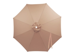 Cobertura de Reposição HENTEN HOME para Guarda sol com 6 Varetas (champanhe 3m Sem Armação de Guarda chuva)