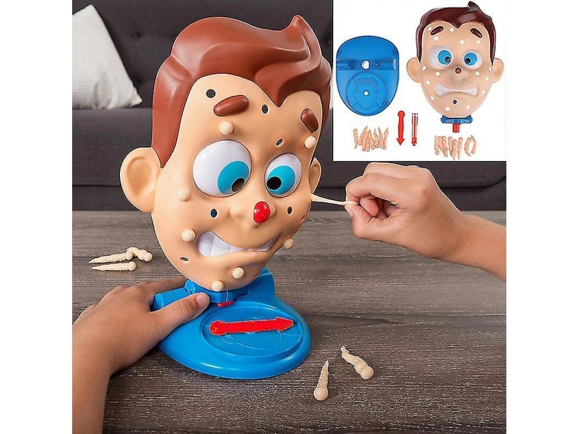 2026 Pimple Pete Recheável com Água Acne Press Toy Family Game Fun Present