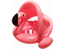 Boia De Piscina Flamingo Baby Com Capa - Boia Inflável -aquaforge
