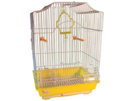 Gaiola para Pássaros  Venezia (Amarelo - 35x28x49cm)