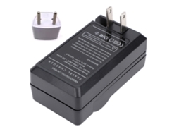 Cargador De Parede Para Bateria De Câmera Bn1 Cnp120 Com Plug Plegável E Indicador Led Para Viagens Ue