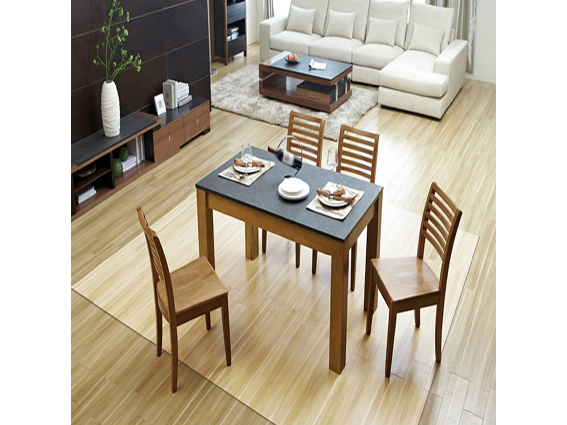 Protetor De Mesa Em Vinil Transparente, Tapete Cadeira Pvc Piso
