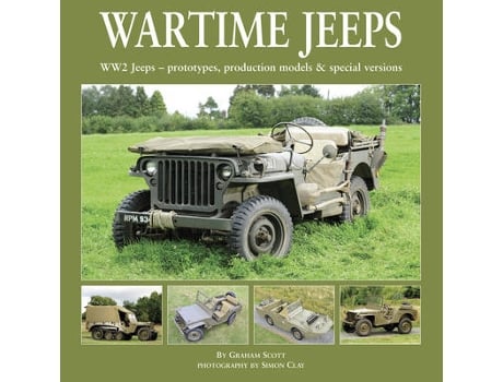 Livro wartime jeeps de graham scott (inglês)