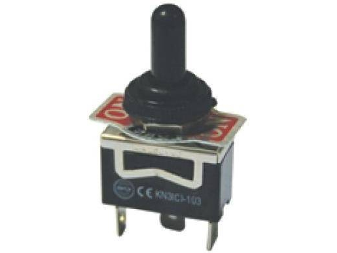 Conector LALIZAS Toggle On Off Mon Preto