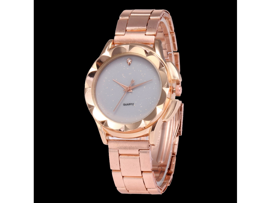 Reloj De Cuarzo Unisex Con Correa De Acero Color Gris Zhoulianfa