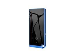 MP3 Azul Hi fi Sem Perda Bluetooth 5.0 STELASPLEN com Tela 2,4 Pol., Rádio FM e Gravador