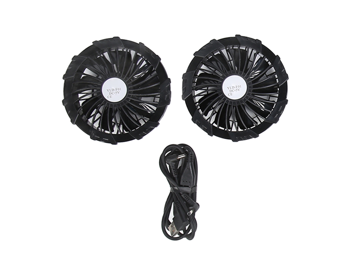 Chaleco Refrigerante Ajustável 3 Níveis Com Ventiladores Roupas Acondicionadas Para Clima Quente