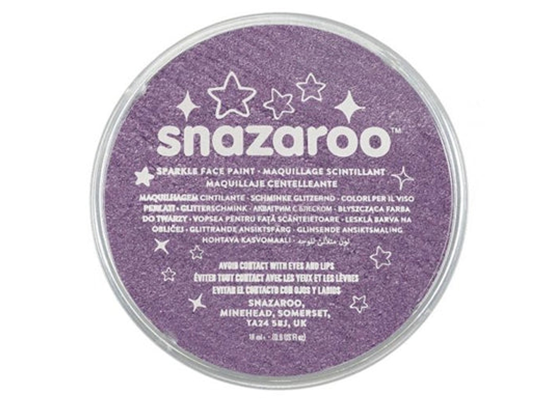 Pintura Facial SNAZAROO 871 Lilás Sparkle 18Ml