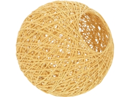 Rattan De Papel Cáqui Exclusivo, Fácil De Instalar, Multiuso Para Luminária De Quarto Ou