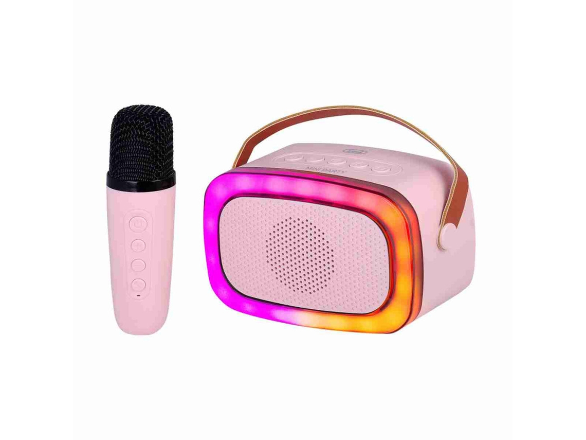 Mdug Bt-k8 Caixa De Som Portátil Bluetooth Para Karaokê - Qualidade De Som E Diversão