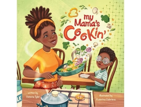 Livro My Mamas Cookin de Victoria Tyler (Inglês)