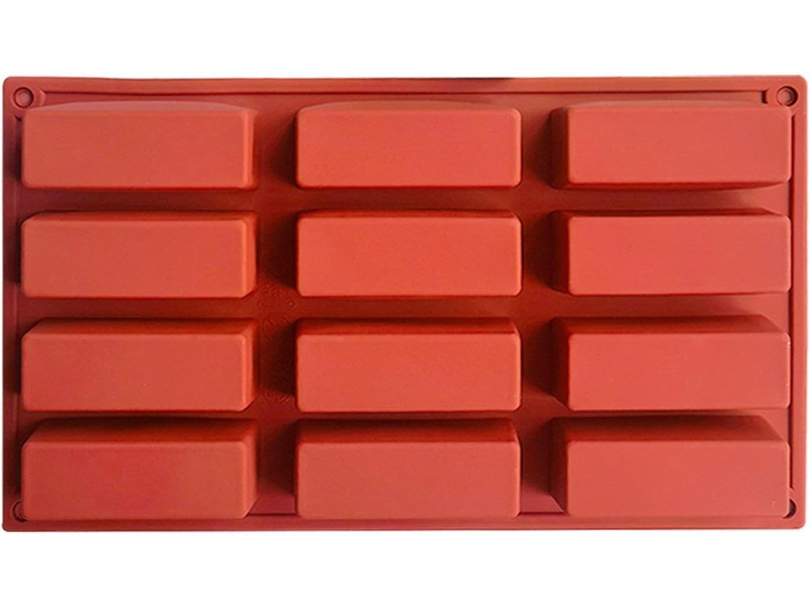 Forma De Silicone Para Barras De Chocolate, Forma Retangular Para Doces.