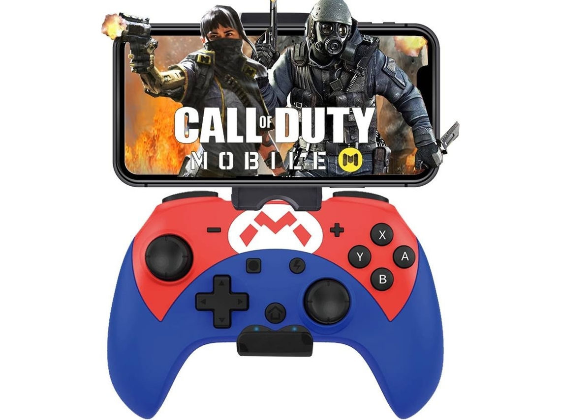 Controlador de Iphone Joystick de Controle de Jogos Megadream Mfi Joypad com Braçadeira Ajustável para Ios 13.4+ Versão Iphone / Ipad Ipho