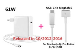 Lurelia Carregador Para Portátil A1718 A1882 Usb-c 61 W Para Apple Macbook Pro 13 M1 A1718