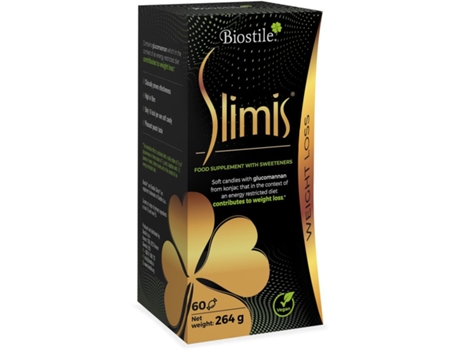 Biostile Slimis – Balas Macias De Glucomanano Sem Açúcar Para Uma Perda De Peso Eficaz