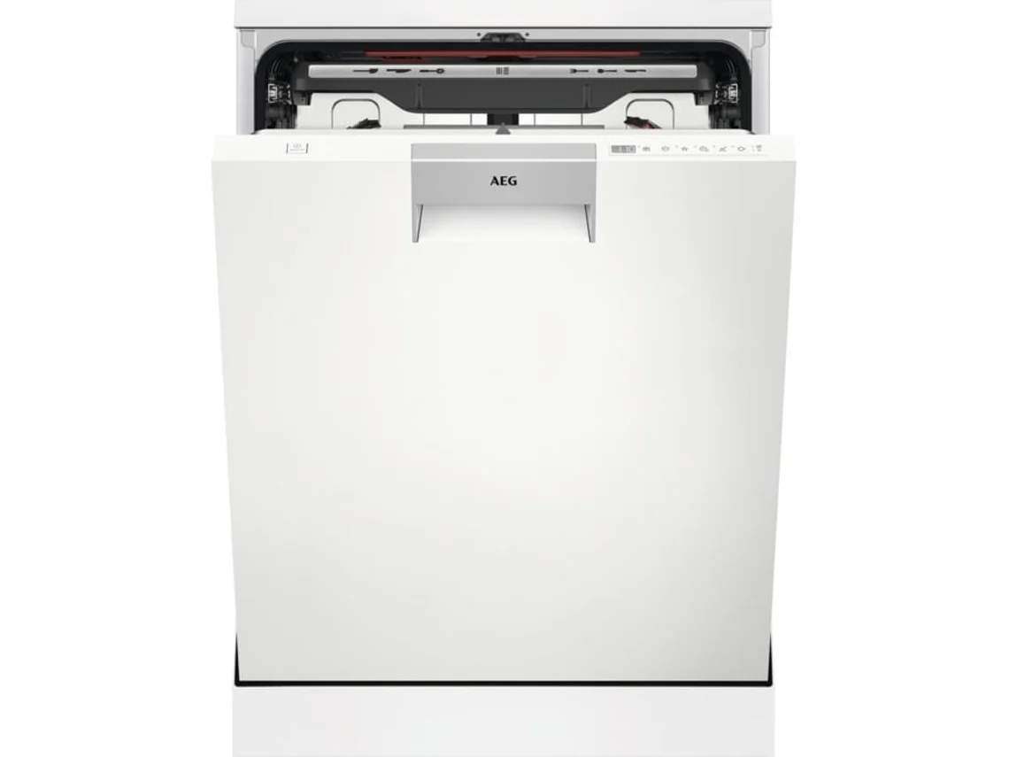 Máquina de Lavar Loiça AEG FFB76717PW AirDry (14 Conjuntos - 60 cm - Branco)