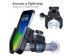 Suporte Para Celular Xanes Ajustável De 4,5'' A 7,0'' Com Rotação De 360° Resistente A Impactos Portátil Para Bicicletas E Motocicletas