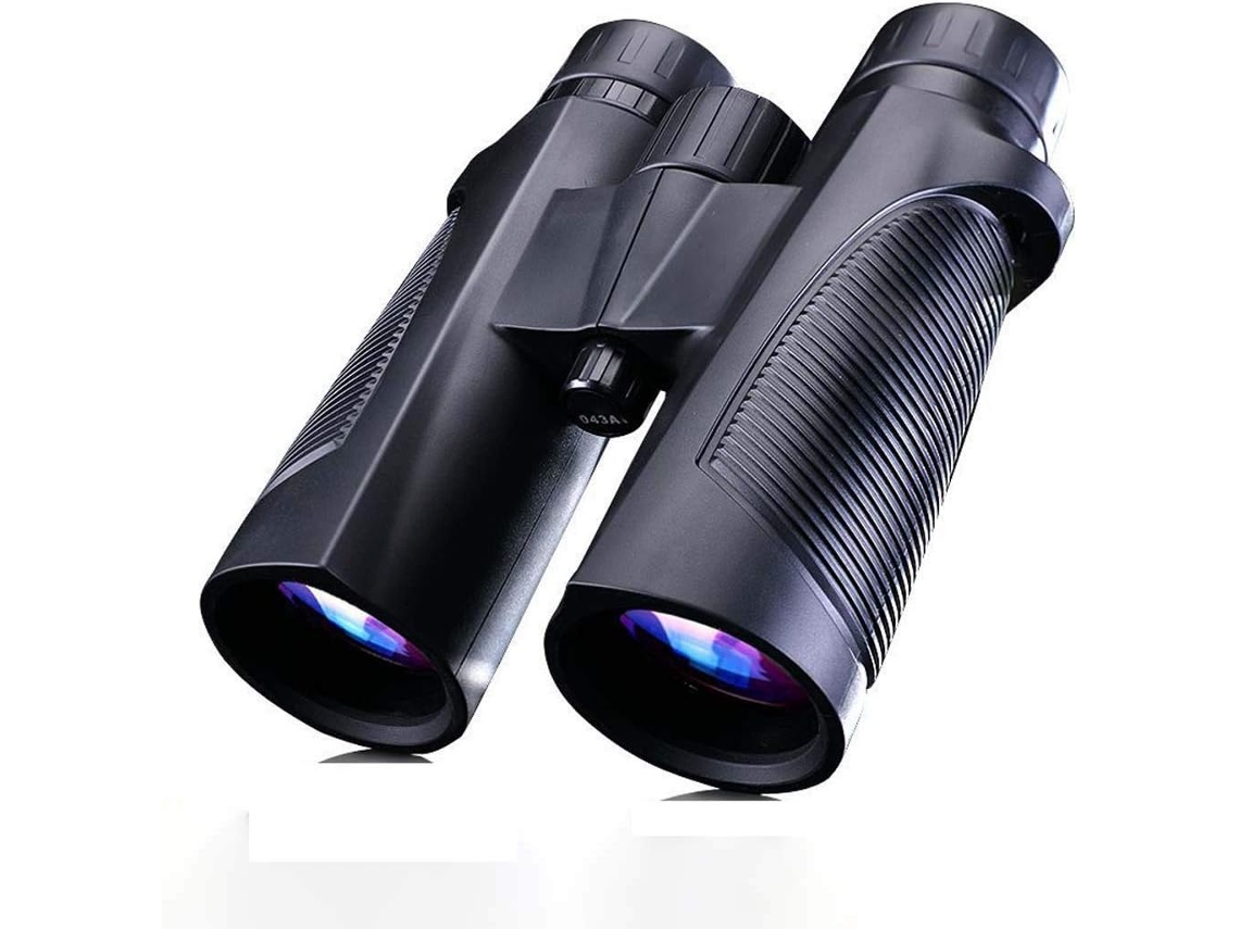 Binóculos 10x42 Impermeável E Antiembaçante Prisma Fmc Bak4 Visão Nítida Para Ovarvação (preto)
