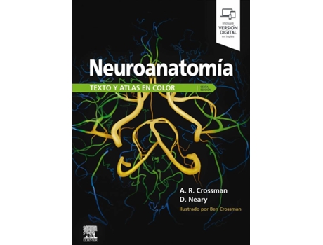 Livro Neuroanatomía de A.R. Crossman (Espanhol)