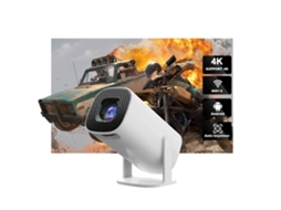 Suporte Para Mini Projetor 4k 1080p Projetor Portátil Inteligente Wifi5 Bt 5.4 Android 11 Correção Automática De Nível Projetor De Filme Glalamoli (Recondicionado Como Novo)