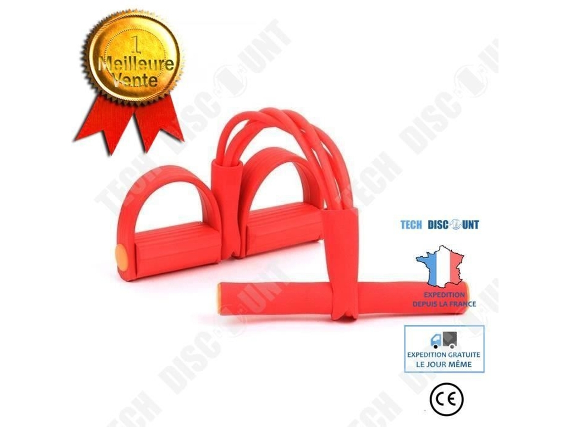 Lurelia Extensor Abdominal Vermelho, Para Yoga E Pilates