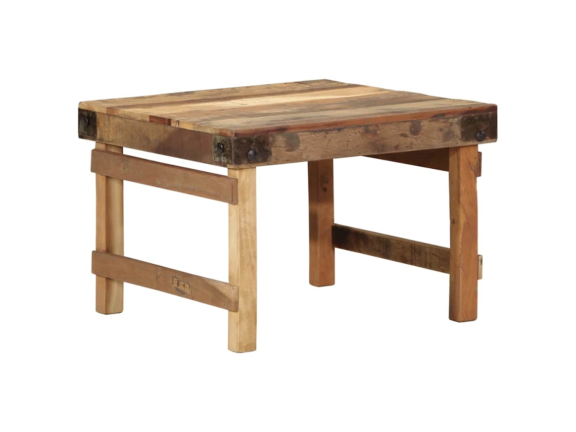 Vidaxl Mesa De Centro Castanho 60 X 55 X 40 Cm