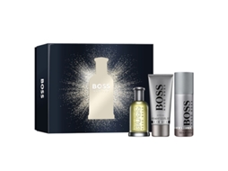 Conjunto de oferta HUGO BOSS Bottled Edt 100Ml Gel de duche 100Ml Deo 150Ml