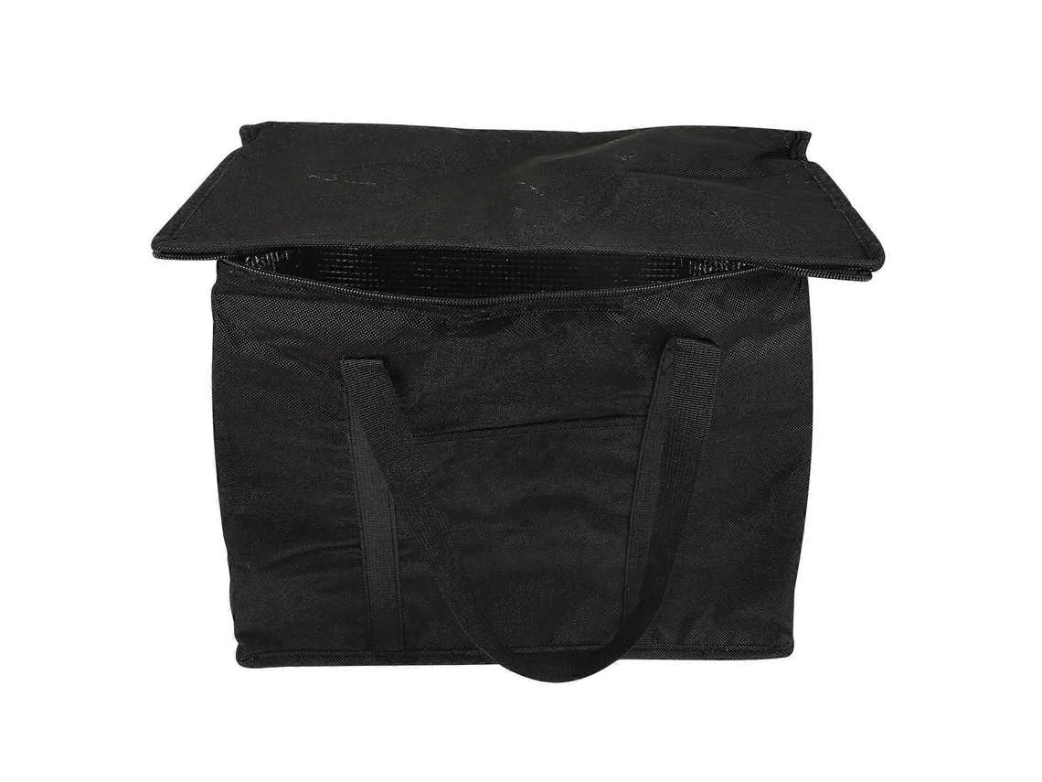 Sacola de Compras Dobrável para Uso Externo, 1 Unidade, Preta, em Tecido Não Tecido. GOKOCO