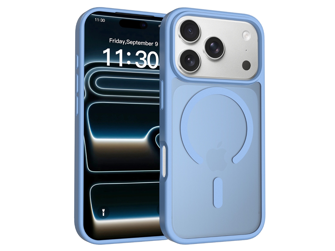 Capa Magnética 2 Em 1 Para Iphone 17 Pro Max, Capa Protetora Para Celular.