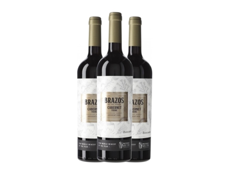 Vinho ZUCCARDI Brazos de los Andes Cabernet Franc Mendoza (0.75 L - 3 Unidades)