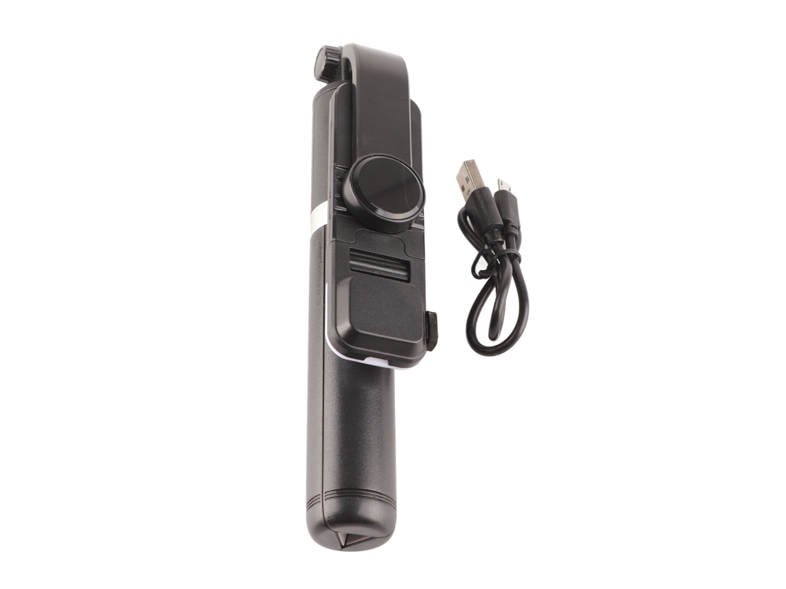 Lurelia Estabilizador Para Selfie Bluetooth Portátil Ajustável Preto