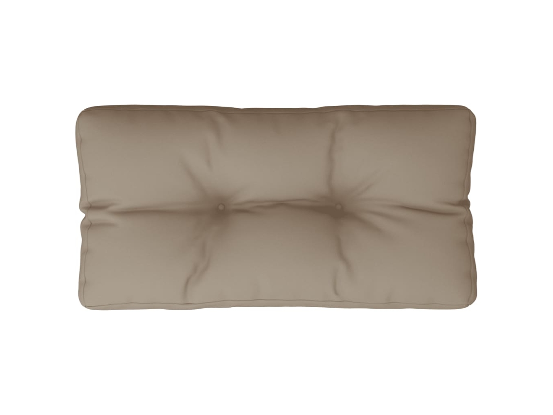 Pallet Cushion, Pallet Cushions Vidaxl Cinzento-acastanhado Tecido (80 X 40 X 12 Cm)