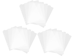 Conjunto De 10 Pastas Transparentes A4 Com Barra Deslizante, Organizadores E Capas Leves, Ideais Para Escritório E Estudantes.