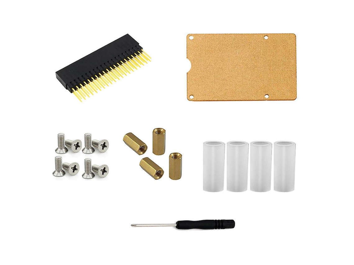2x20 Pinos 40 Pinos Para Cabeçalho De Empilhamento Feminino Extra Alto Para Pi Modelo B Pi 2 3 4b Com Base Acrílica