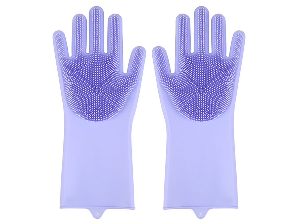 Luvas de Silicone LAXISCREED para Limpeza na Cozinha