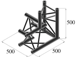 Armadura ALUTRUSS S-PAL-33 3 Vias right