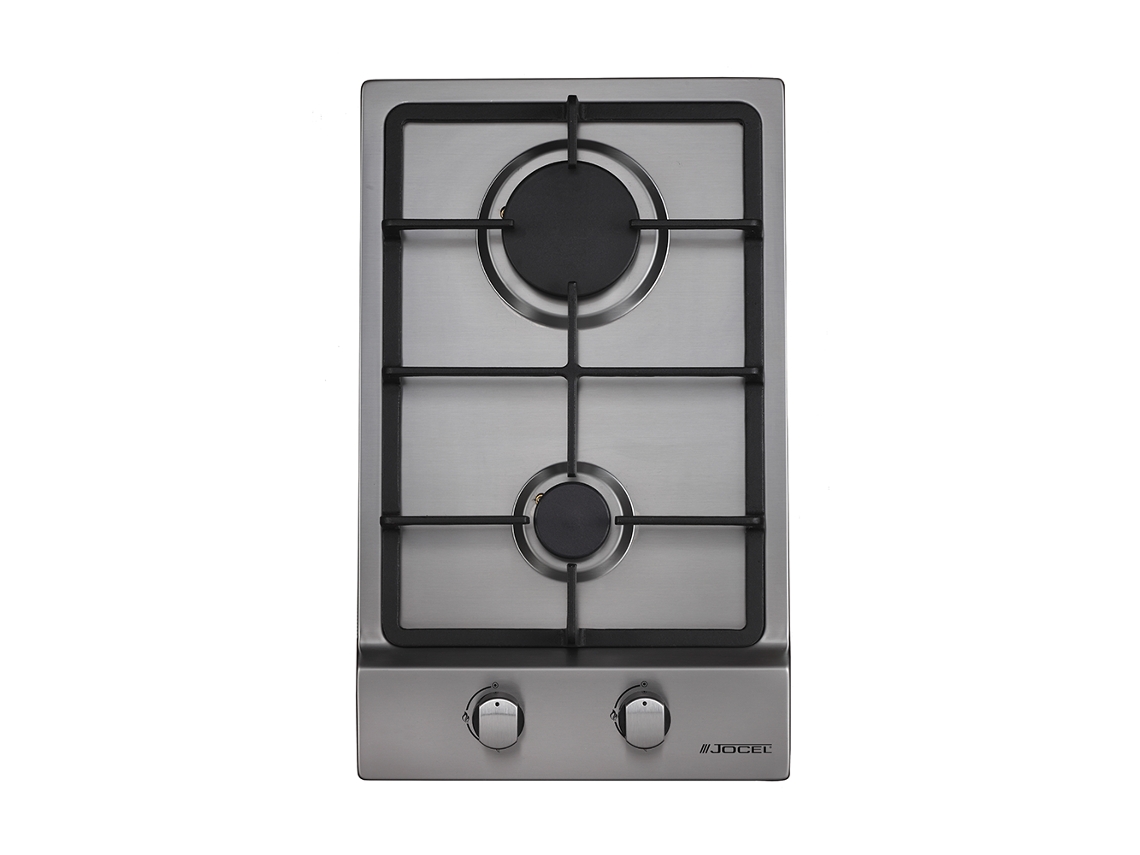 Placa de Gás JOCEL JP2GI009074 (Gás Natural - 31 cm - Inox)