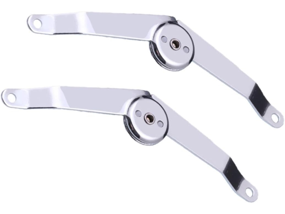 Dobradiça De Suporte Com Haste Localização Betooky, Em Metal Resistente À Ferrugem, 2 Peças, Para Malas E Caixas