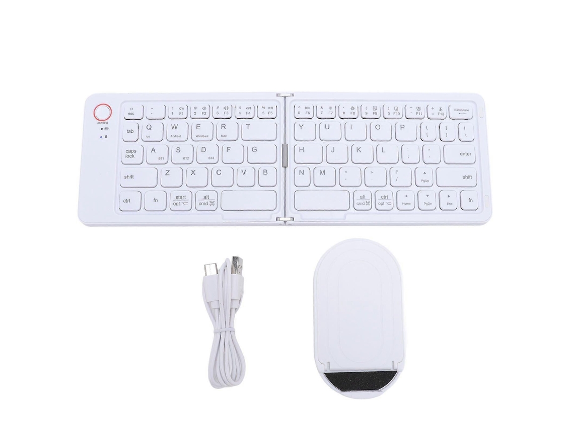 Teclado Bluetooth Dobrável com estojo TAISHENGDA para celular de 6 a 9,5 cm